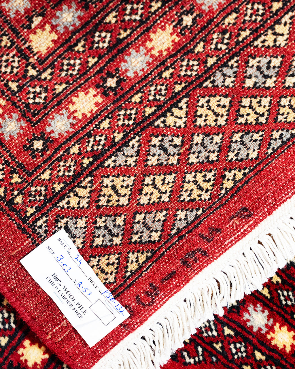 Bokhara Rug 303 x 253 cm PSE132