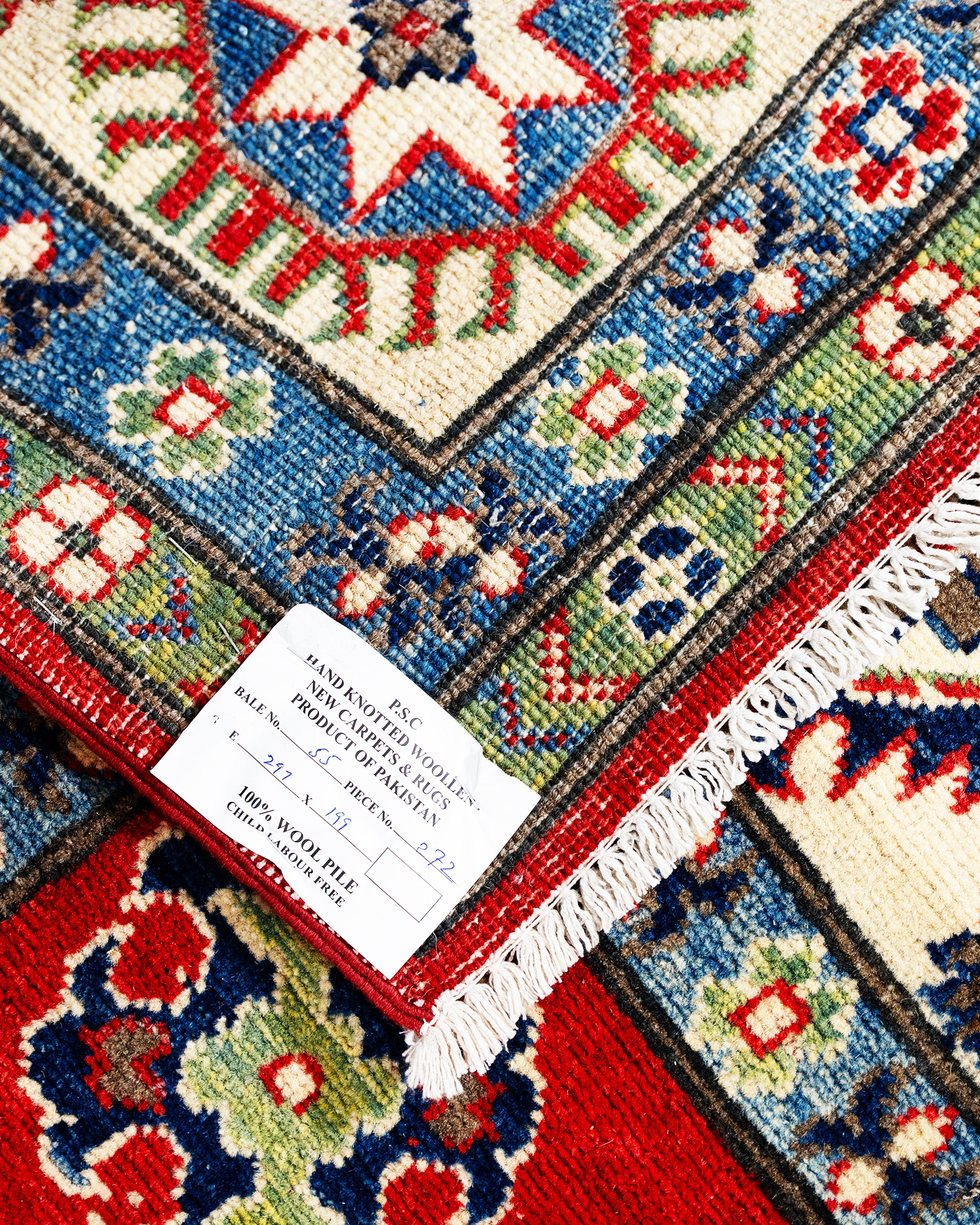 Kazak Rug Psb272 297 x 199 cm