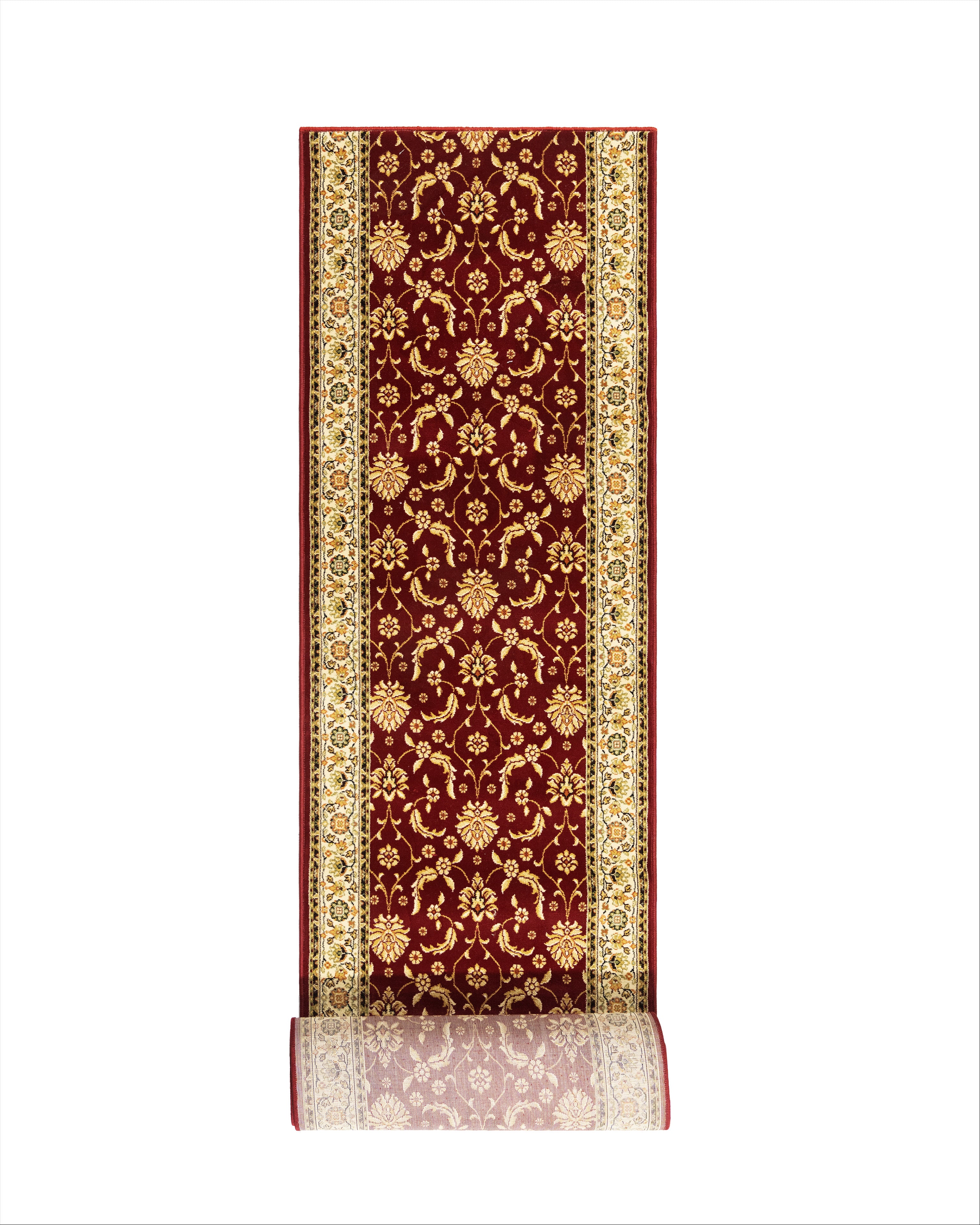 Kohinoor Soho Red Runner 80 cm Wide x Length Cut To Order
