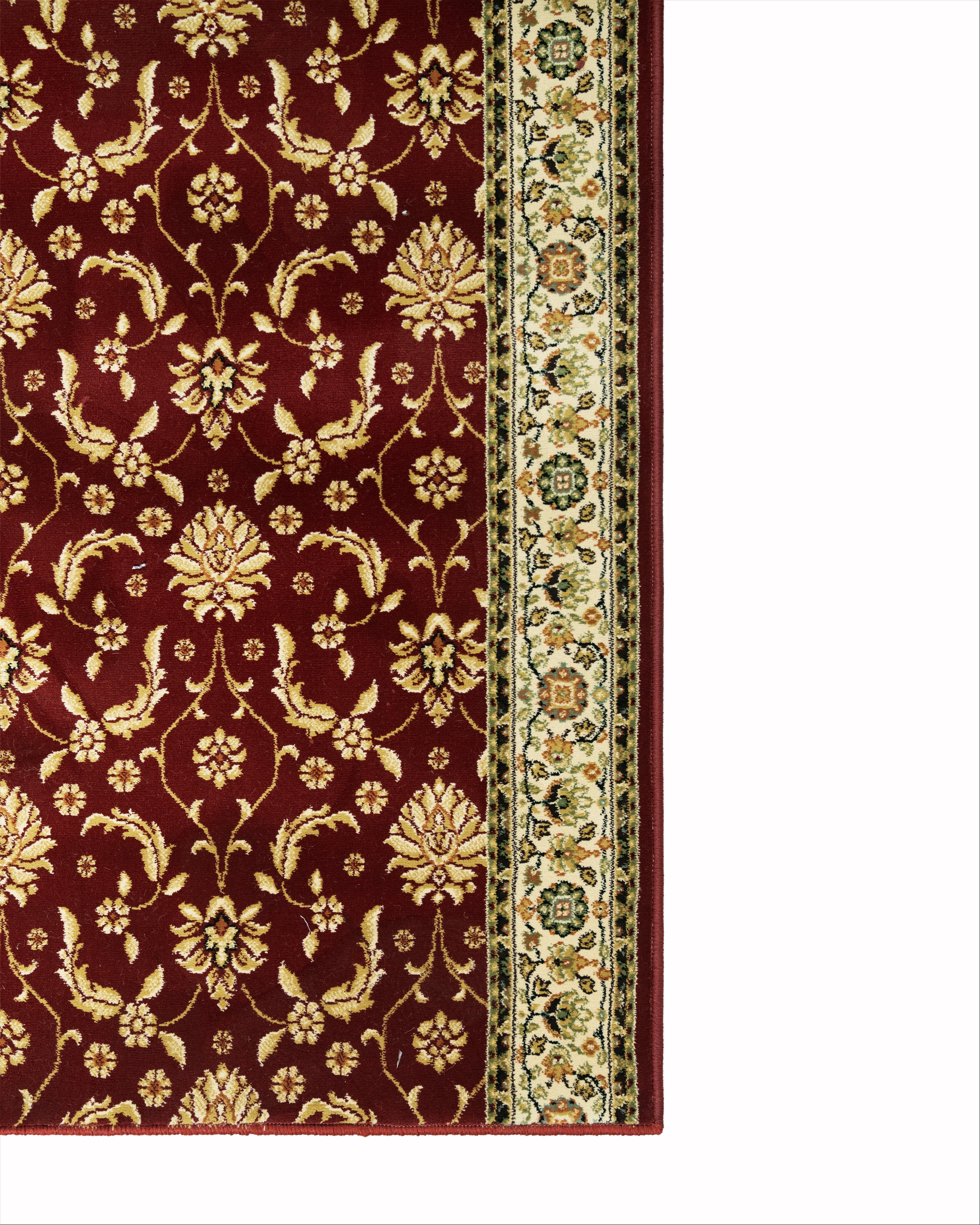 Kohinoor Soho Red Runner 80 cm Wide x Length Cut To Order