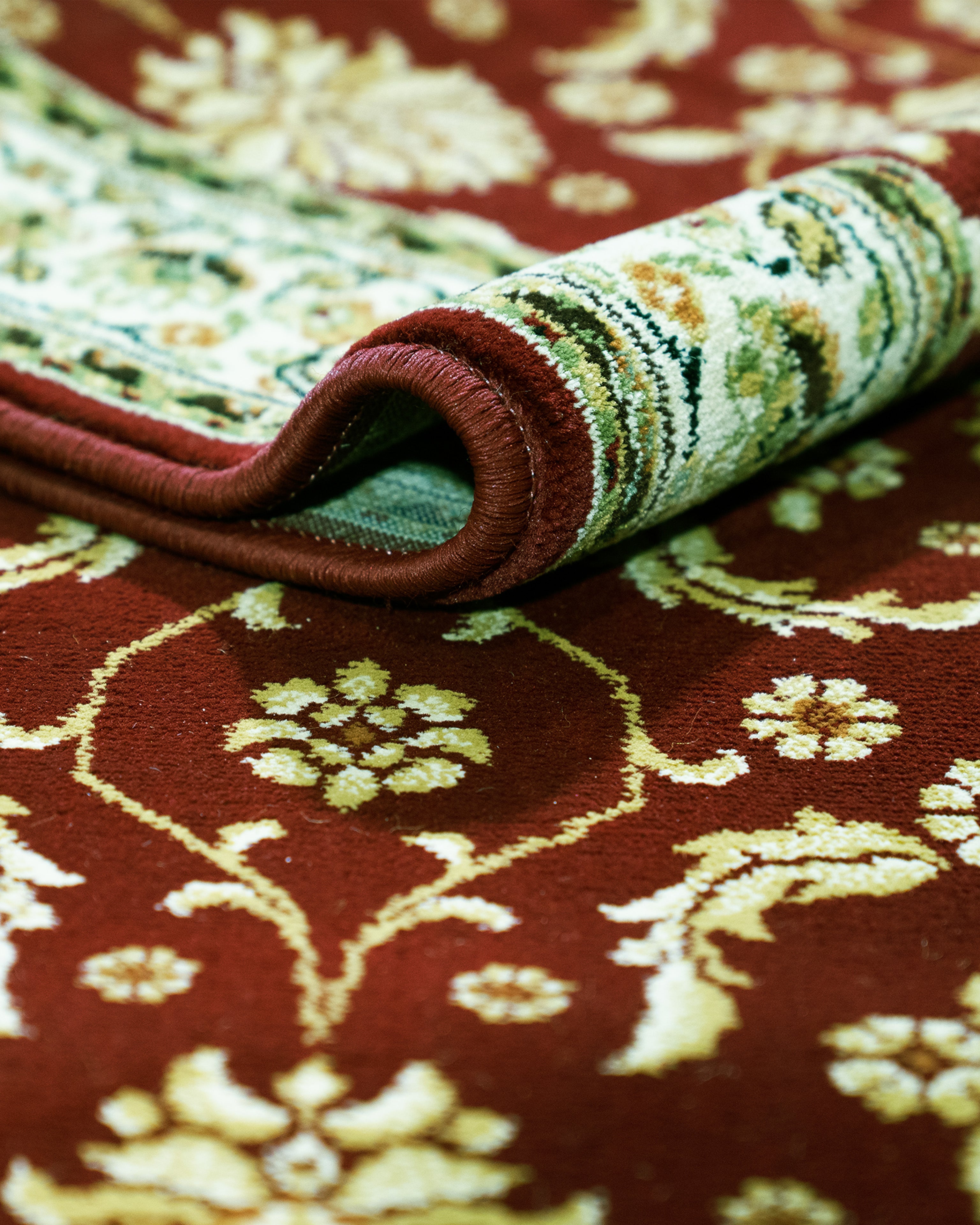 Kohinoor Soho Red Runner 80 cm Wide x Length Cut To Order