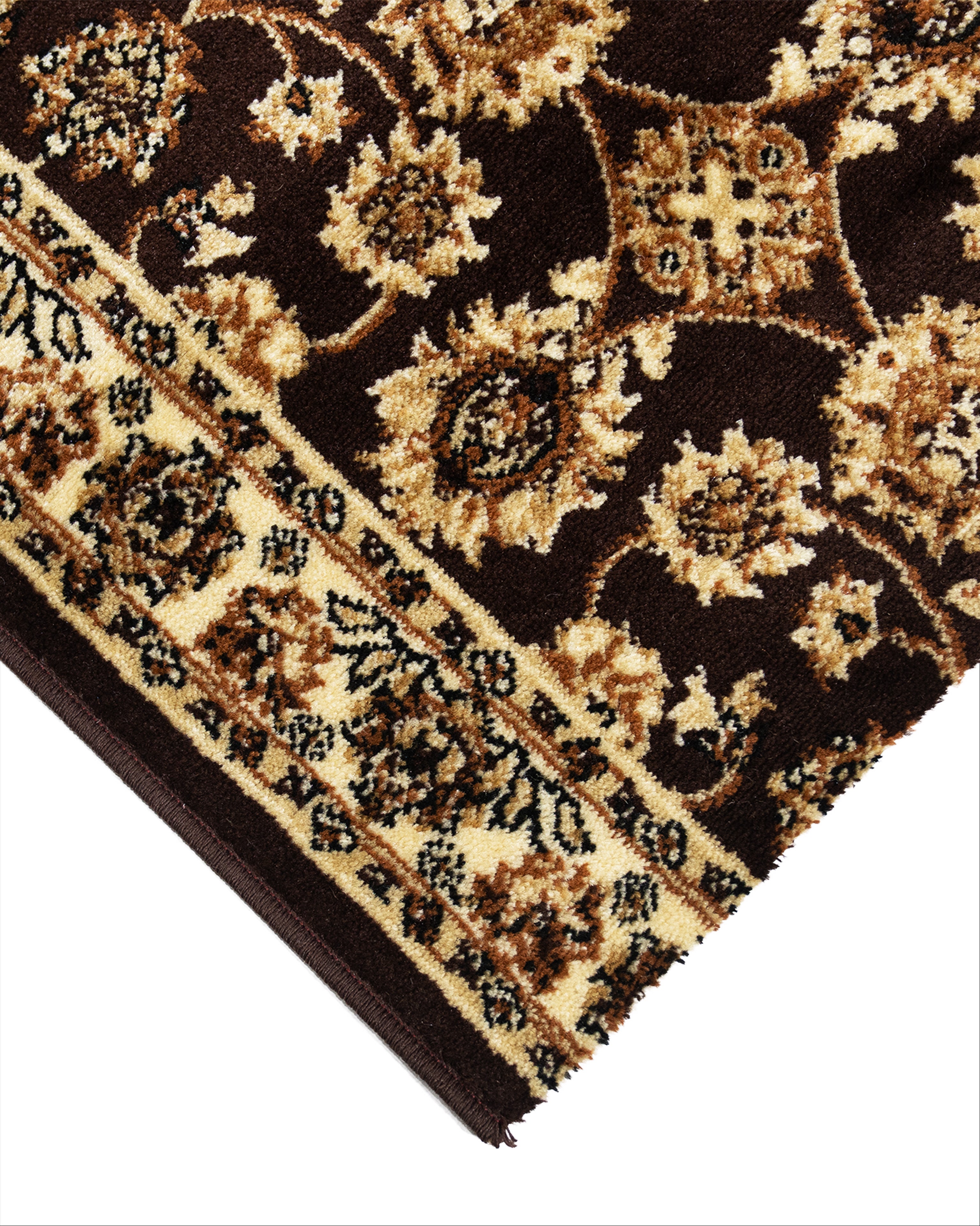 Hariri Runner Brown 1732Cp5 N 80 cm Wide x Length Cut To Order