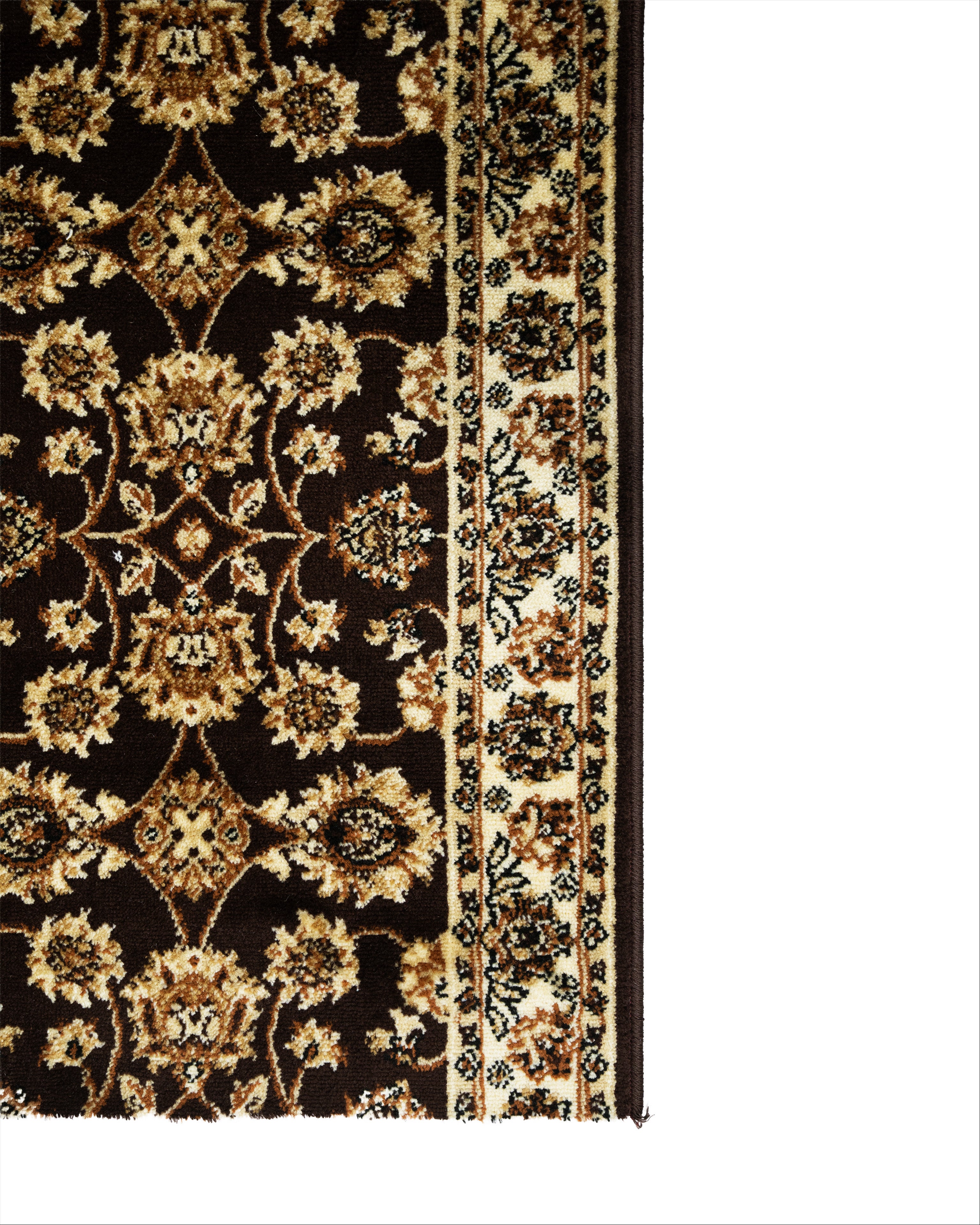 Hariri Runner Brown 1732Cp5 N 80 cm Wide x Length Cut To Order