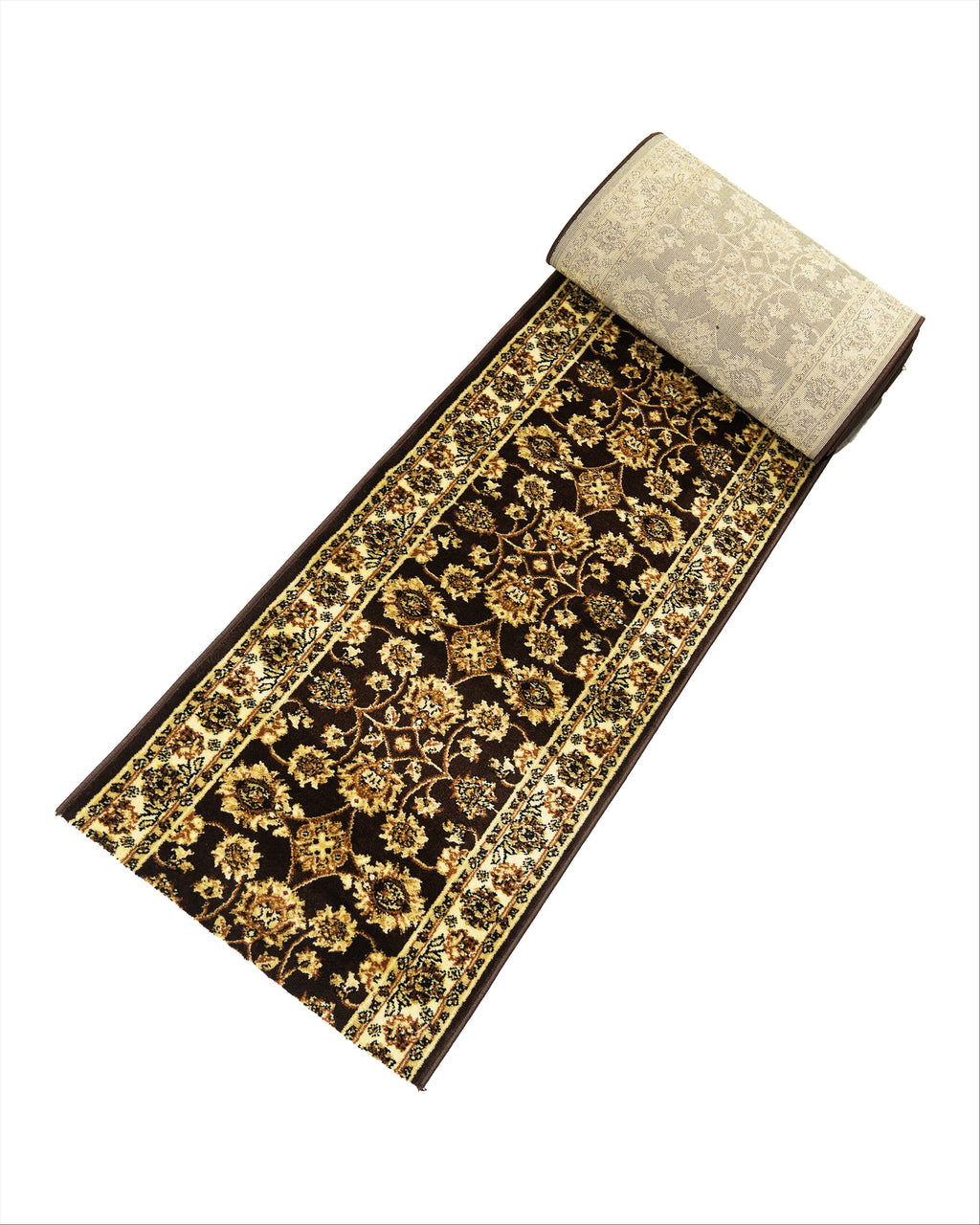 Hariri Runner Brown 1732Cp5 N 80 cm Wide x Length Cut To Order