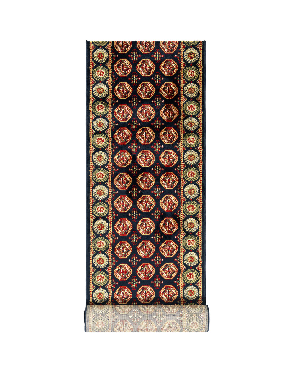 Hariri Archie Blue Runner 1131Cg1B 80 cm Wide x Length Cut To Order