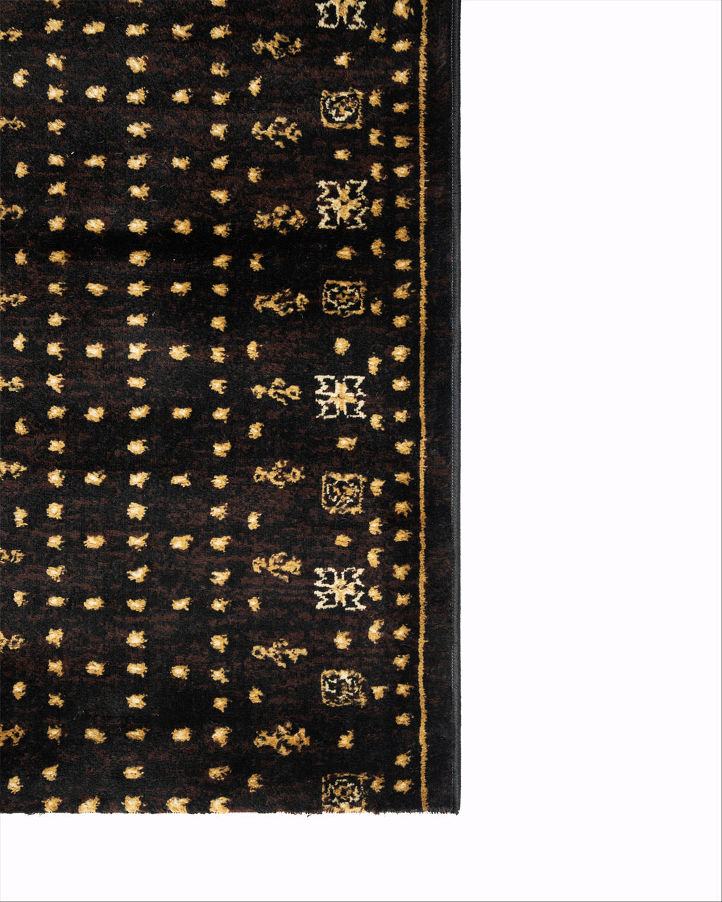 Hariri Sangi Black Runner 80 cm Wide x Length Cut To Order