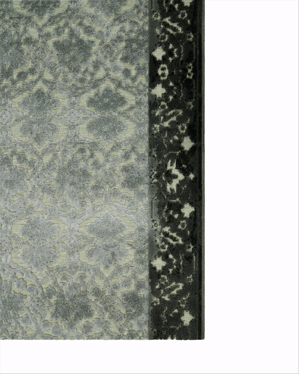 Alicia Rug Ellinas Grey And Silver