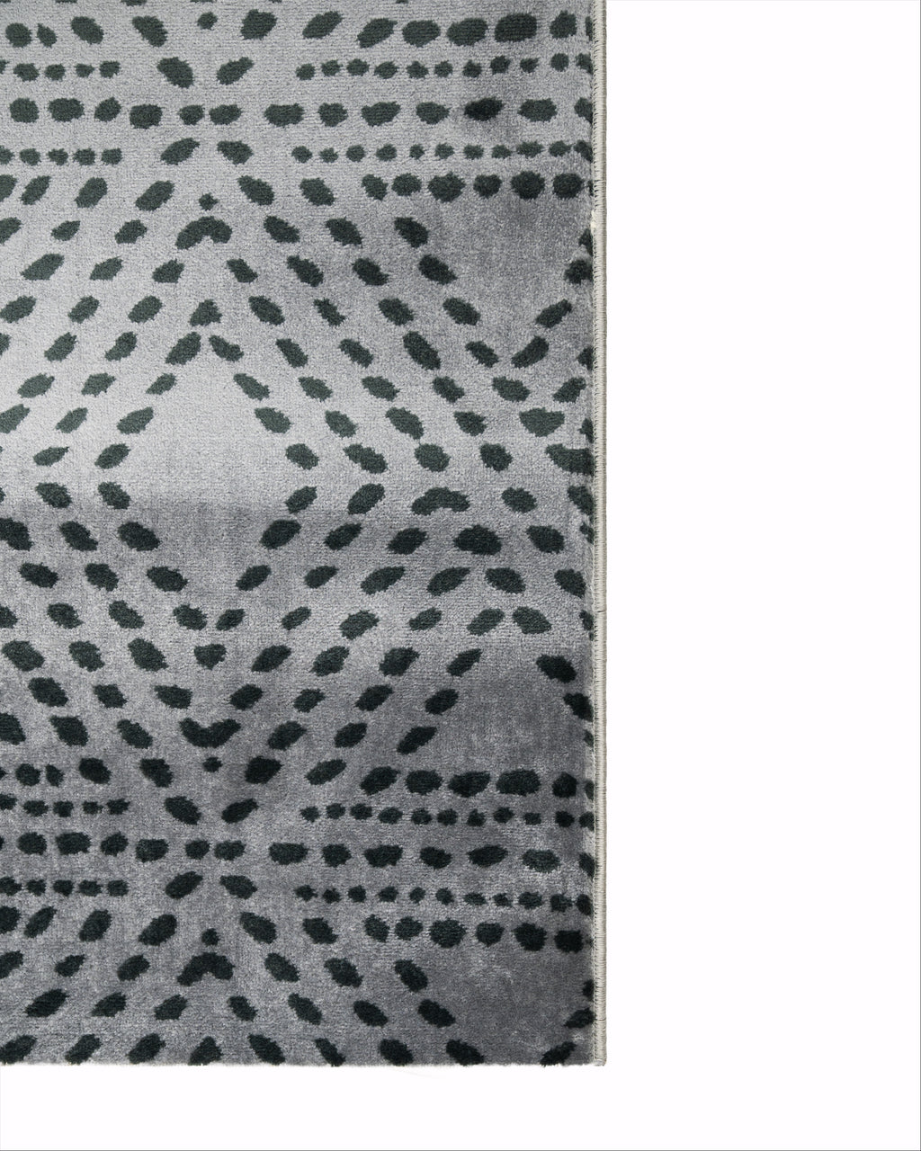 Matilda Tiznit Charcoal Runner 80 cm Wide x Length Cut To Order
