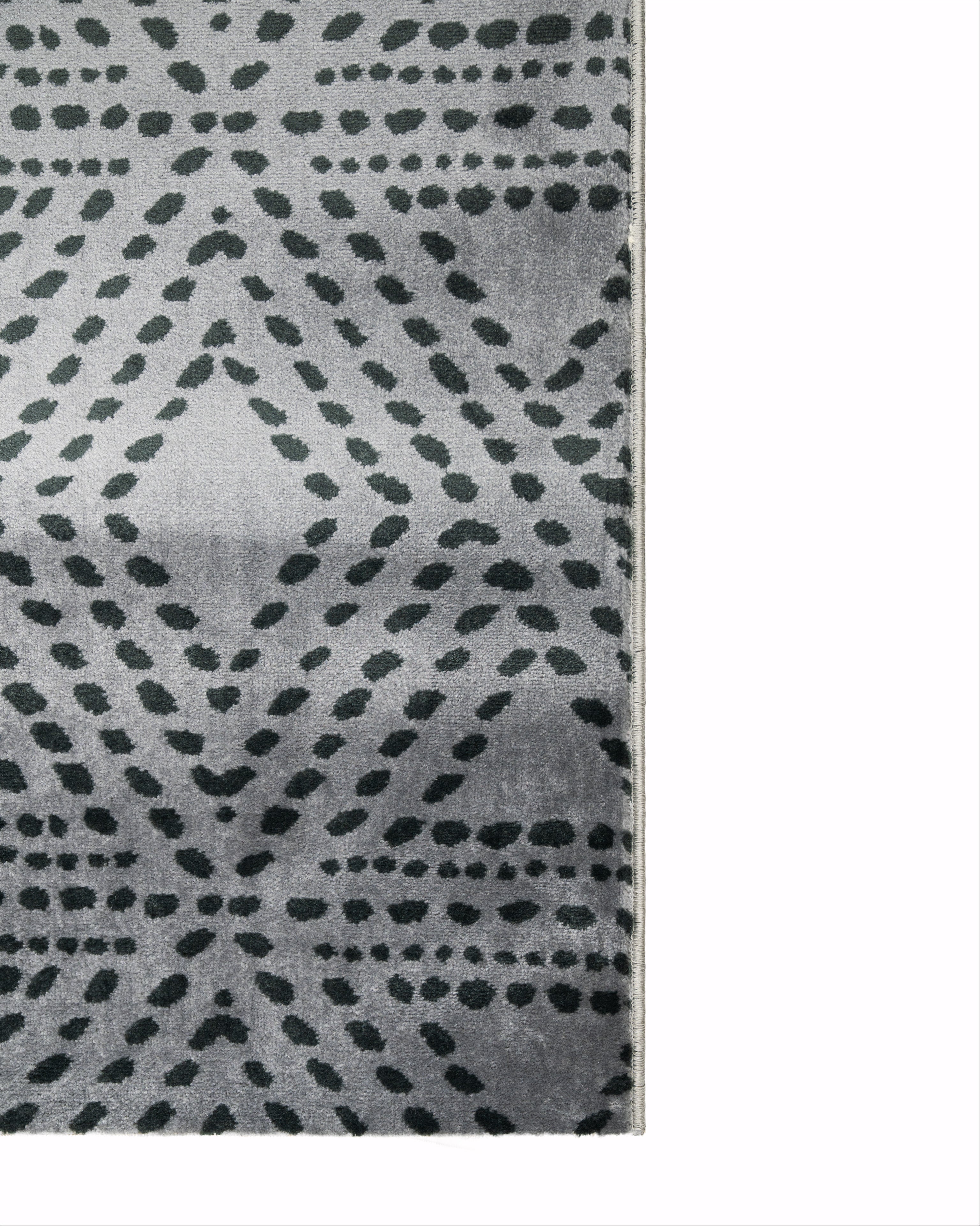 Matilda Tiznit Charcoal Runner 80 cm Wide x Length Cut To Order