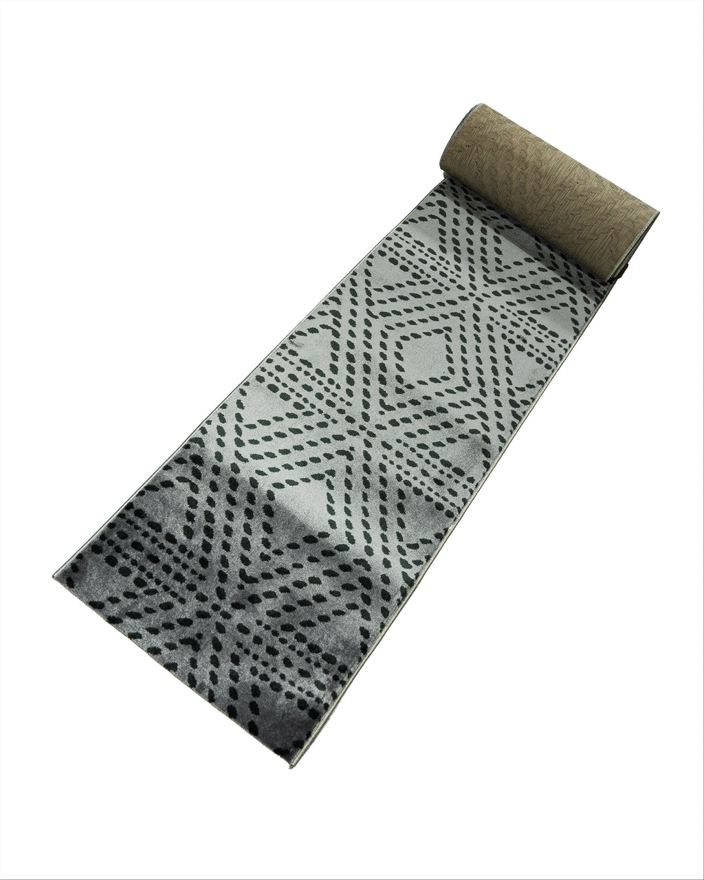 Matilda Tiznit Charcoal Runner 80 cm Wide x Length Cut To Order
