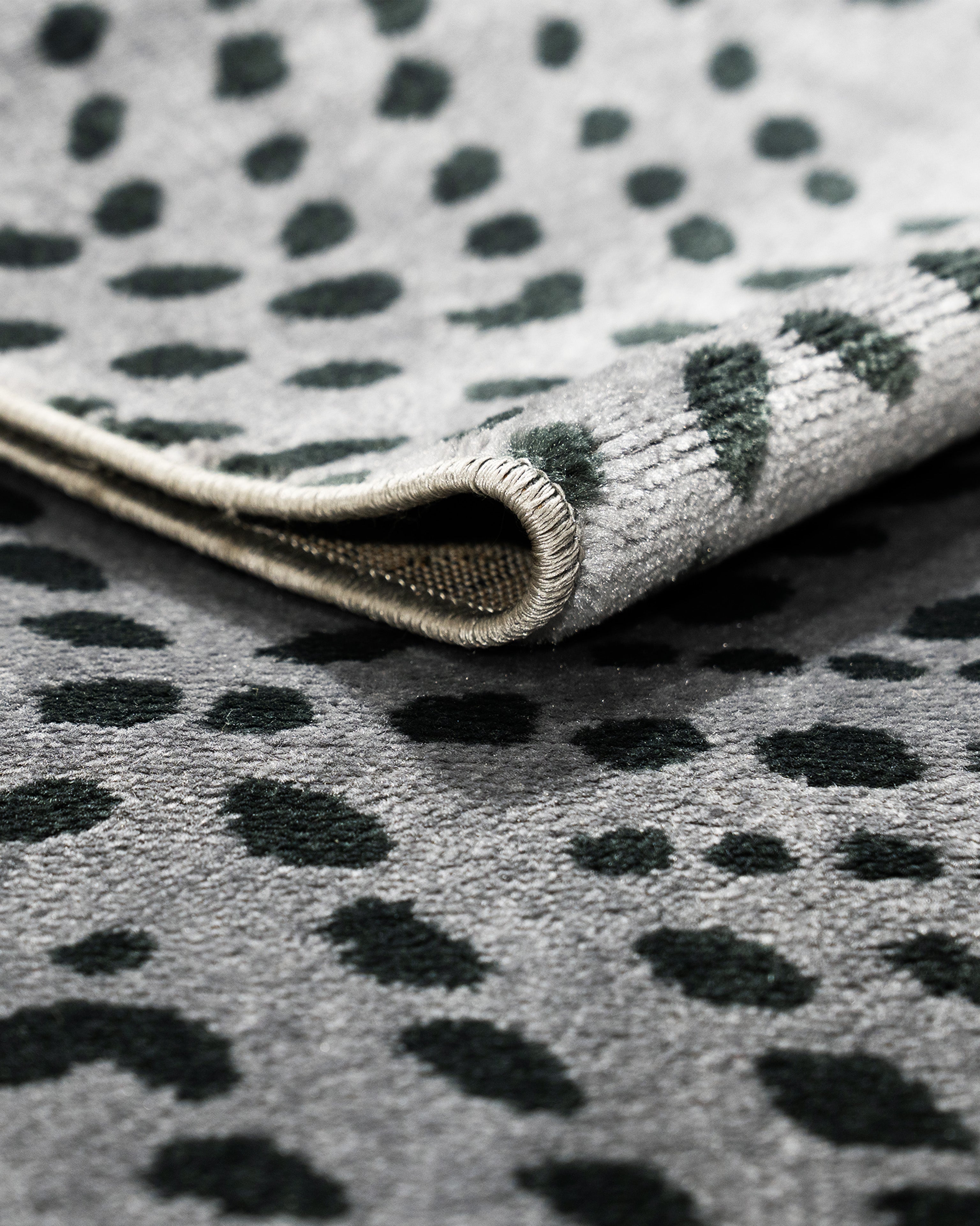 Matilda Tiznit Charcoal Runner 80 cm Wide x Length Cut To Order