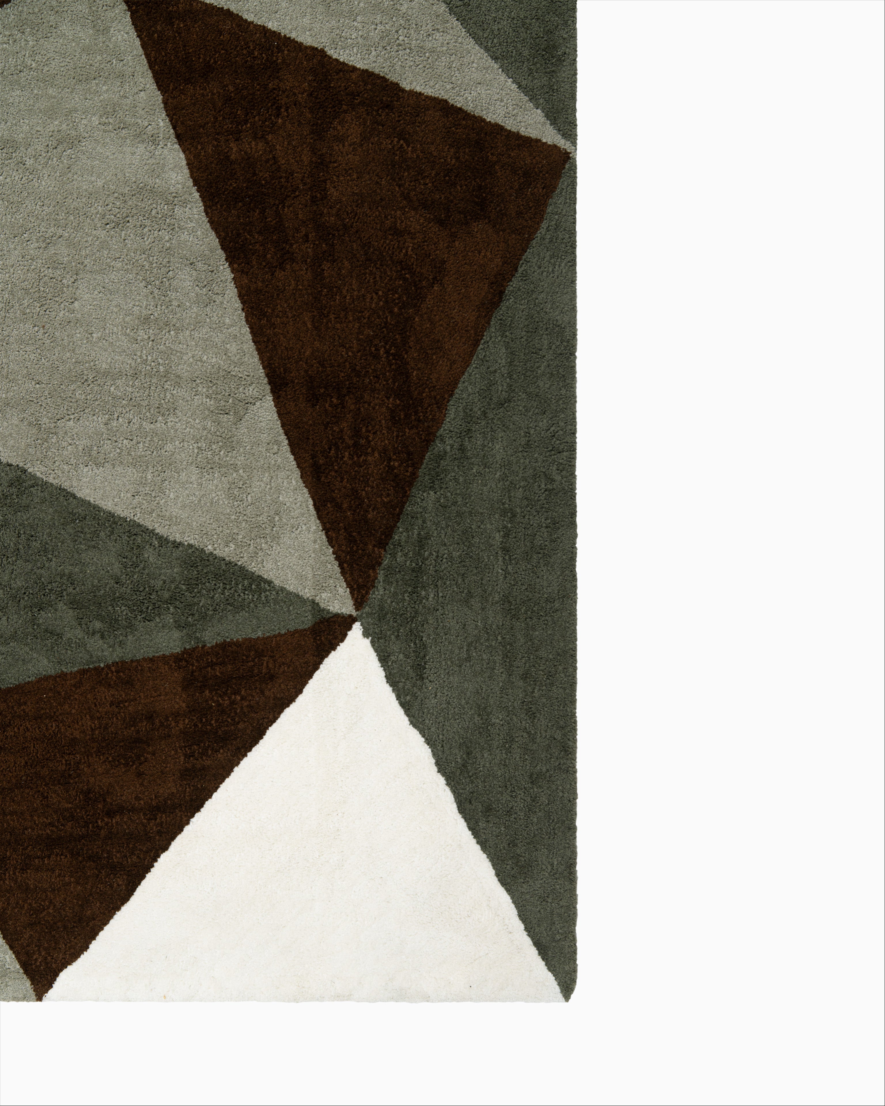 Amara Rug Solitaire Grey Silver Ivory And Choclate