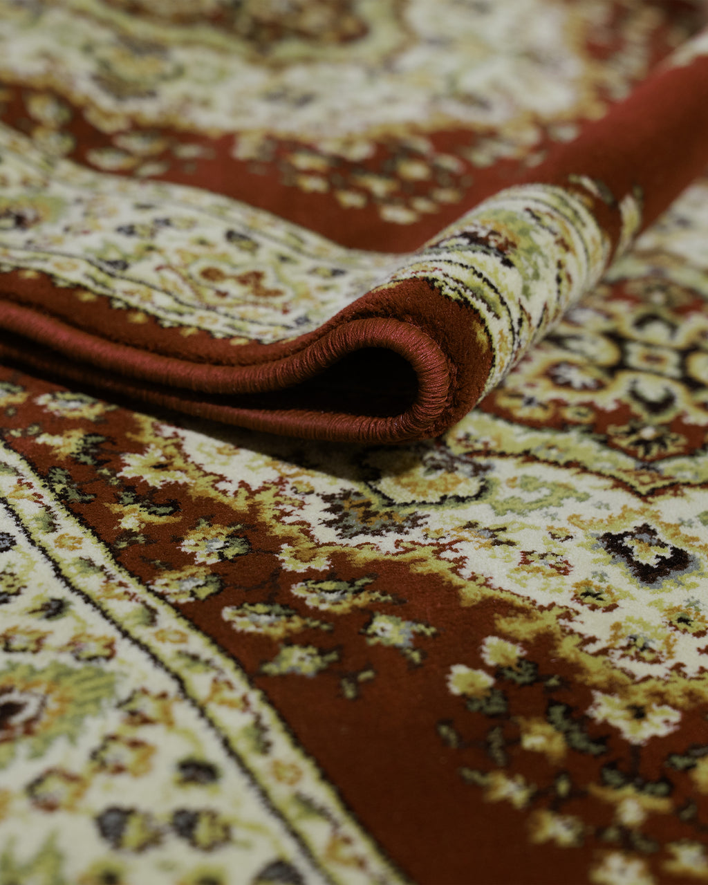 Kohinoor Herricks Red Runner 80 cm Wide x Length Cut To Order