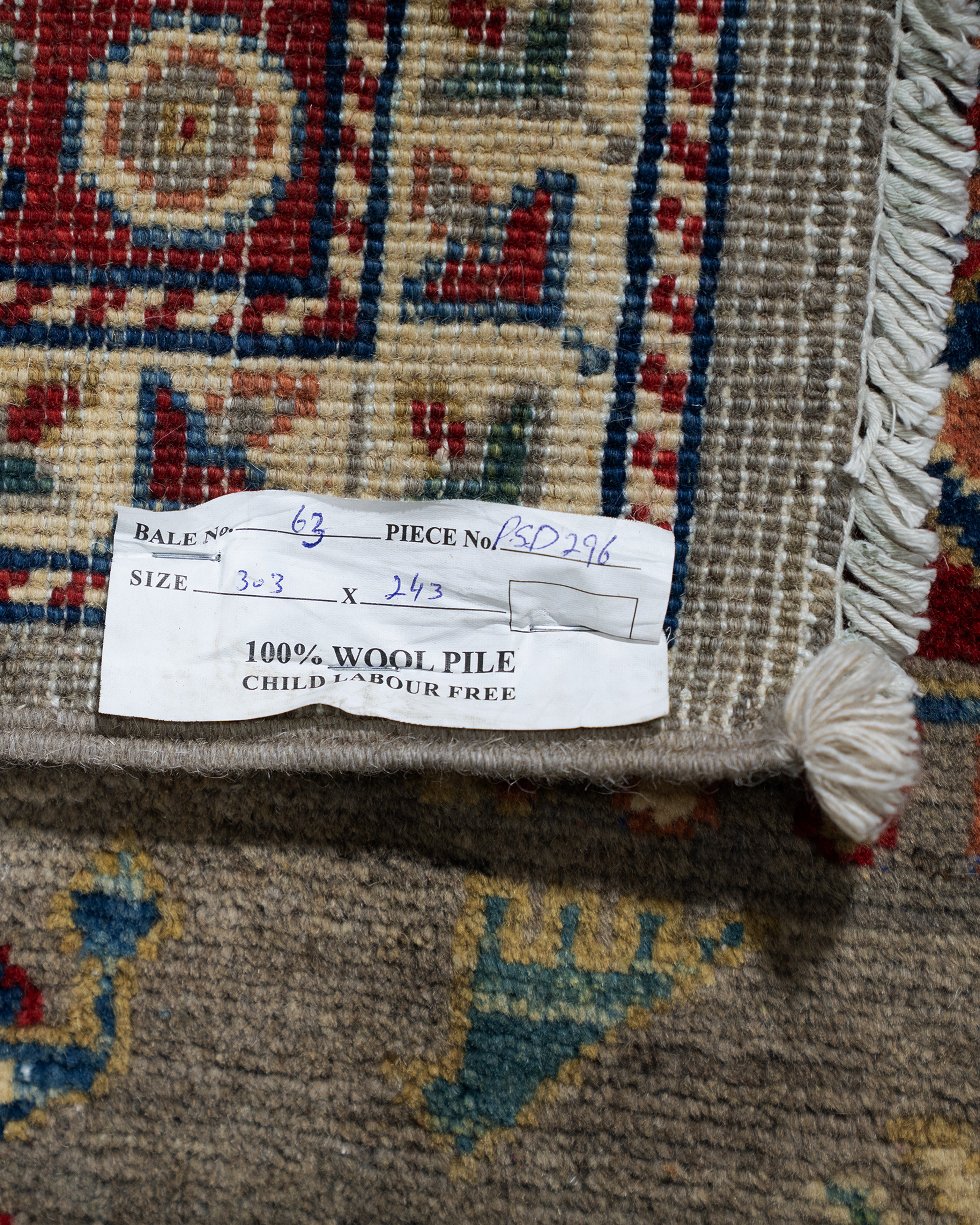 Psd296 Kazak Rug 303 x 243 cm