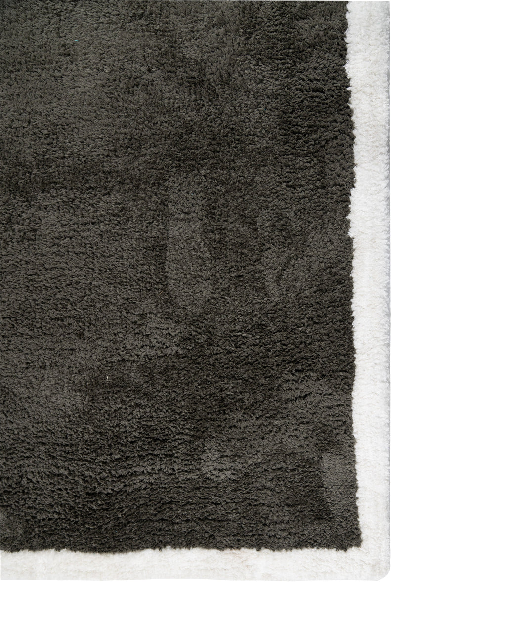 Cloud Rug Shag Grey And White