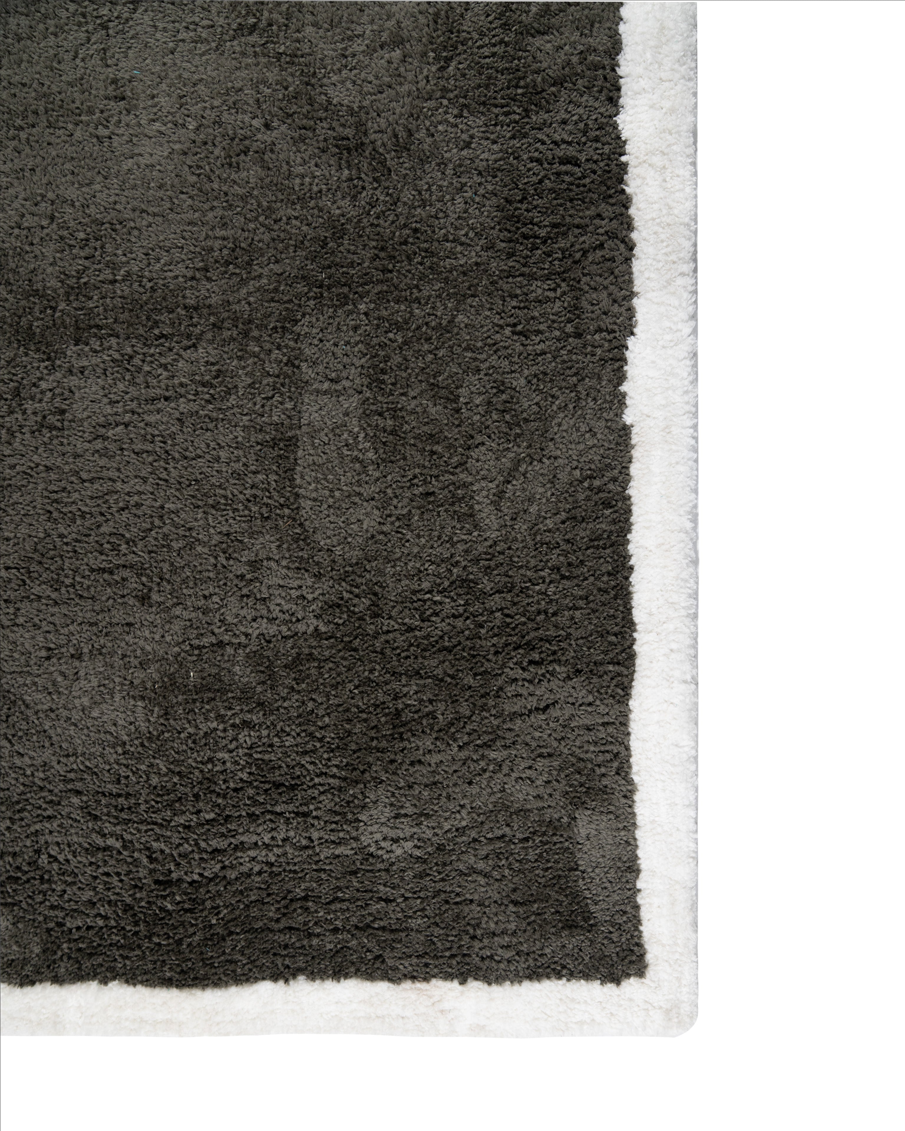 Cloud Rug Shag Grey And White