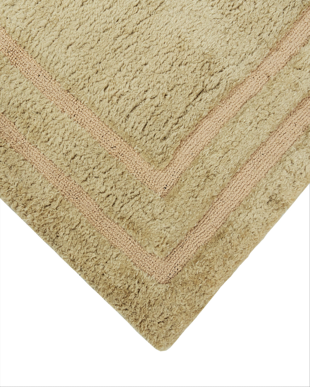 Feather Deco Rug Brick Beige