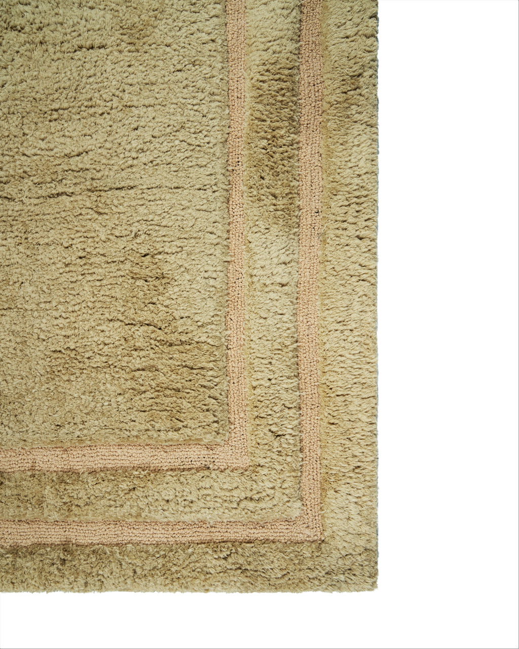 Feather Deco Rug Brick Beige