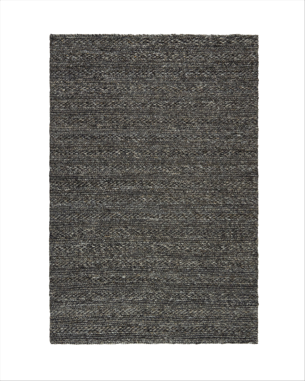 Ayali Wool Handwoven Ash Rug