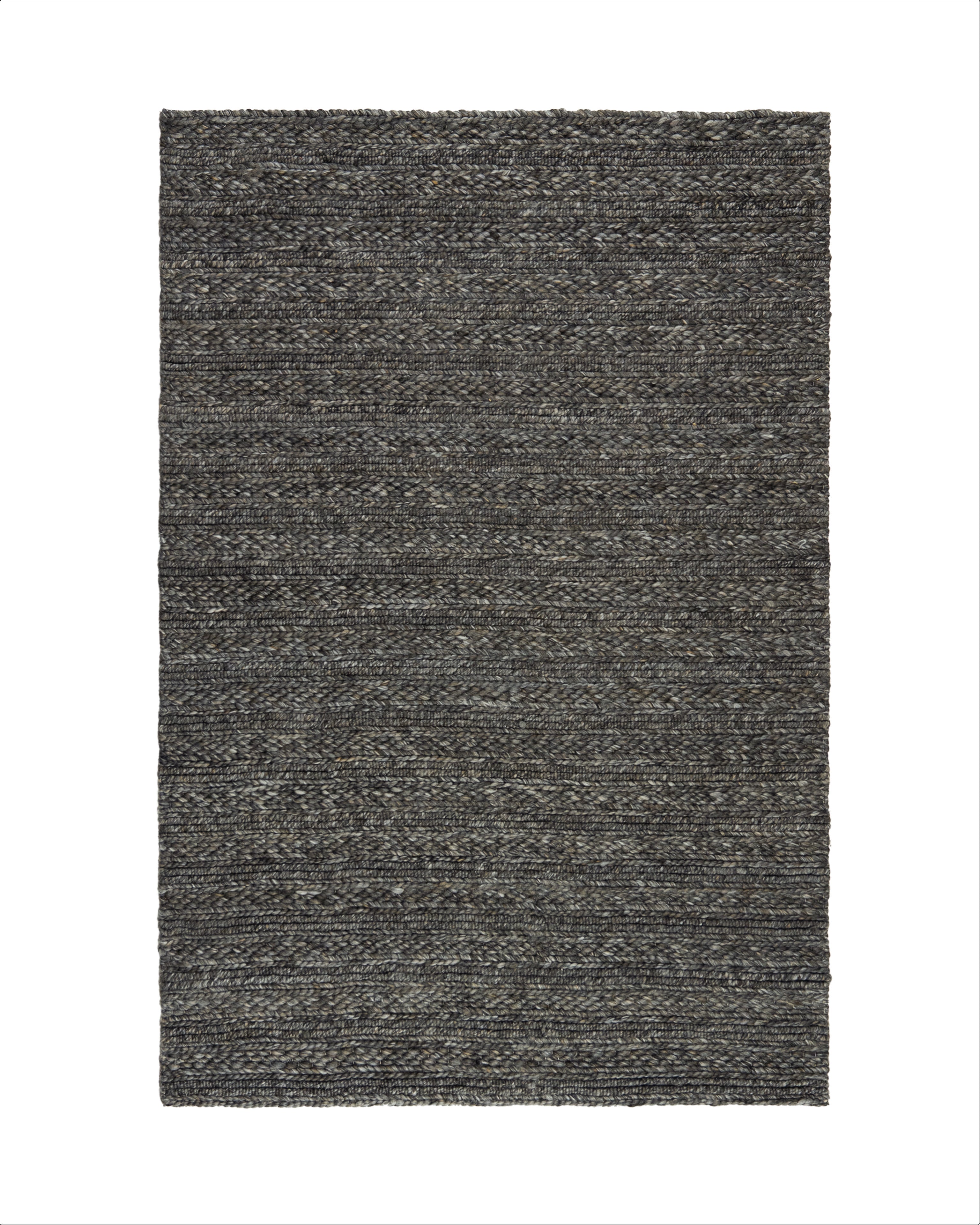 Ayali Wool Handwoven Ash Rug
