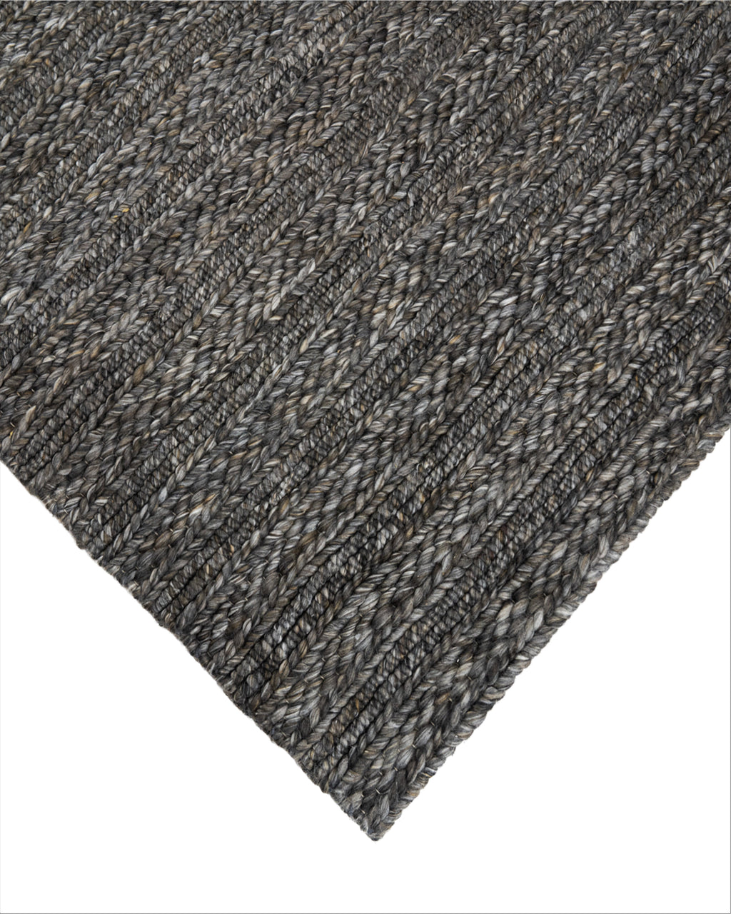 Ayali Wool Handwoven Ash Rug