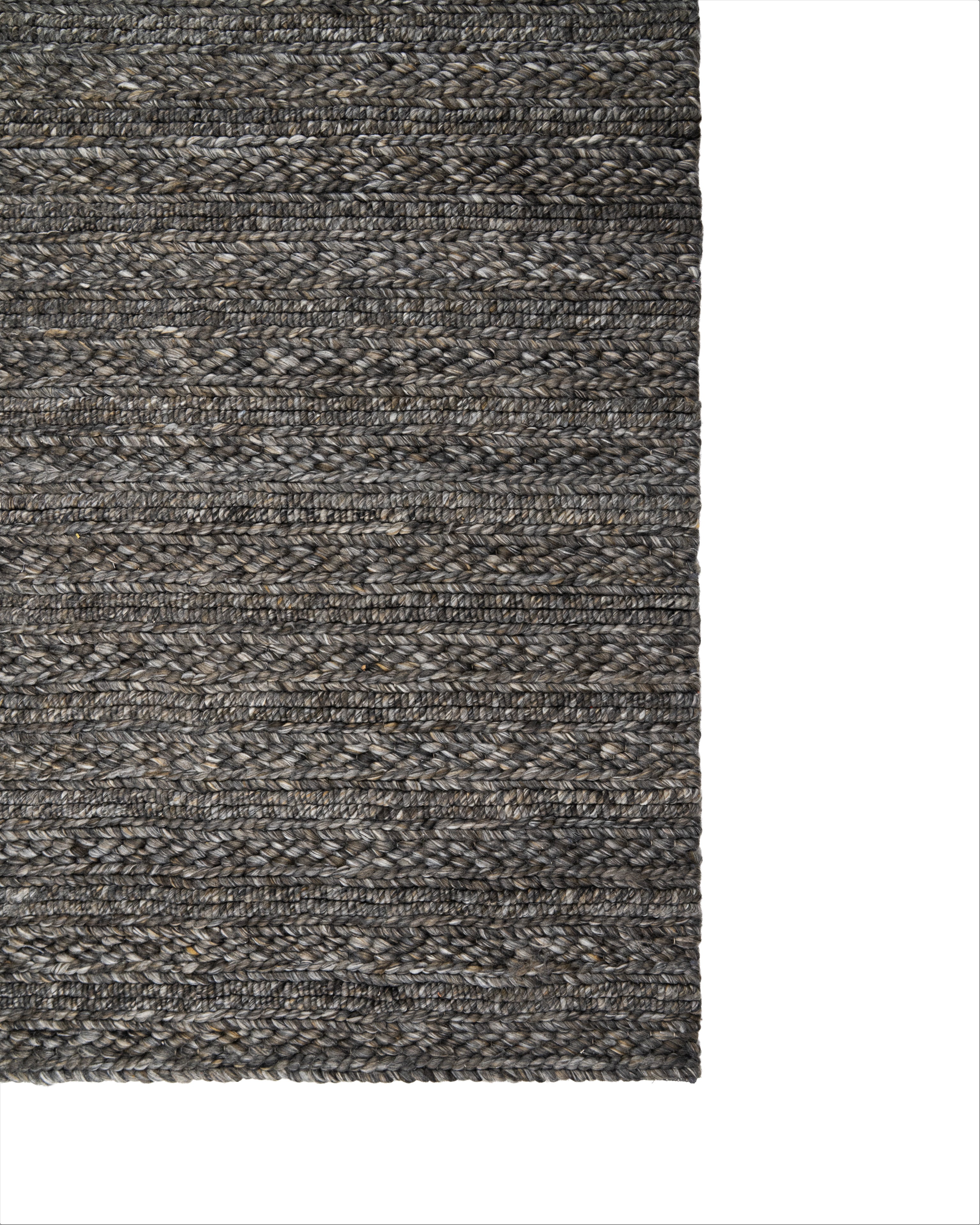 Ayali Wool Handwoven Ash Rug