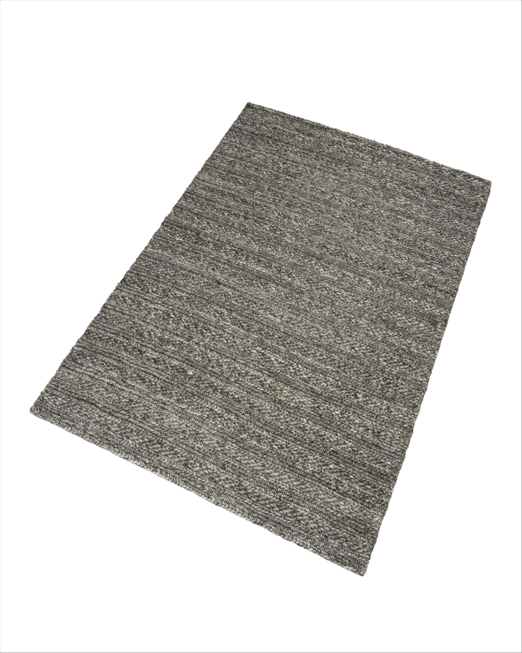 Ayali Wool Handwoven Ash Rug