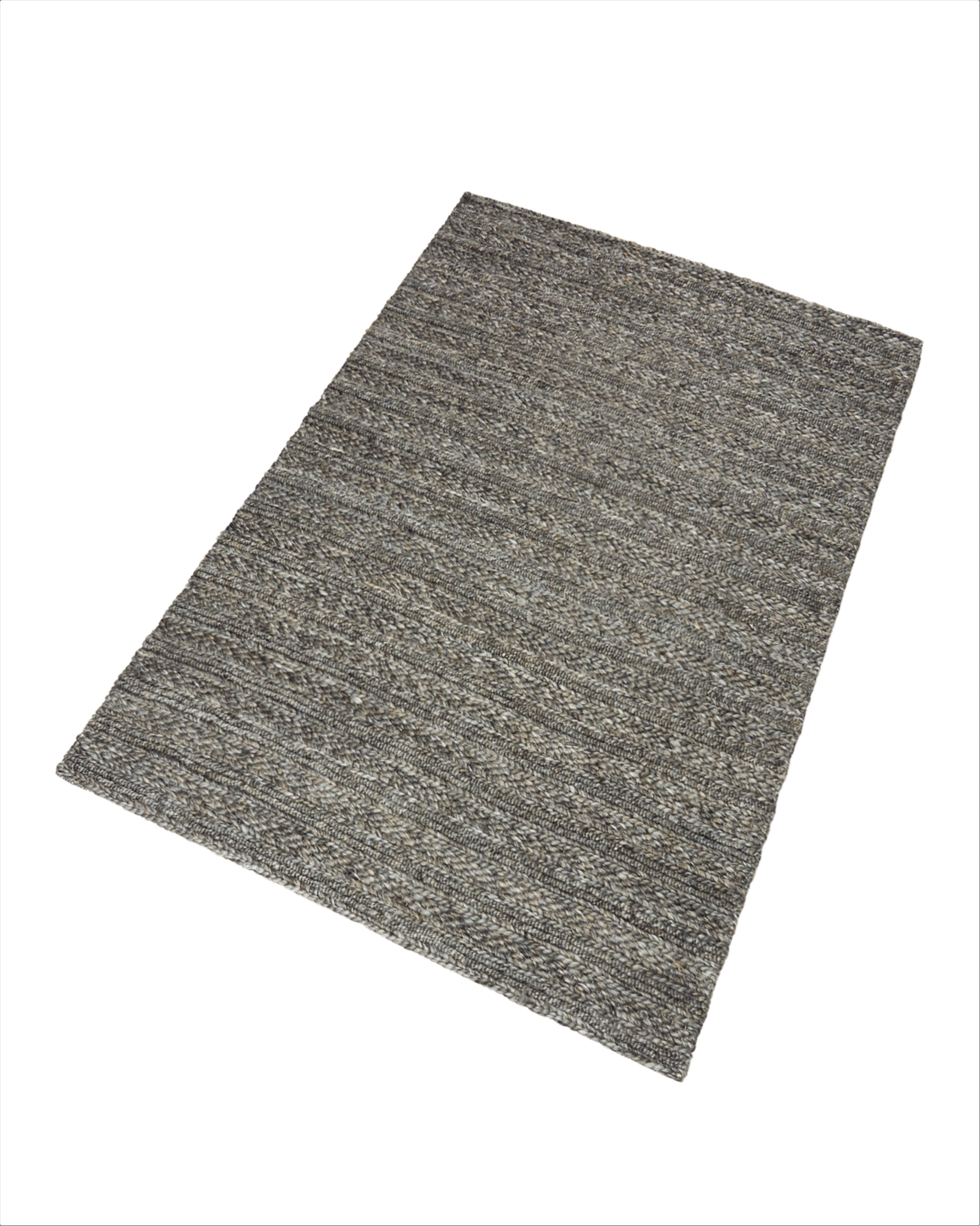 Ayali Wool Handwoven Ash Rug