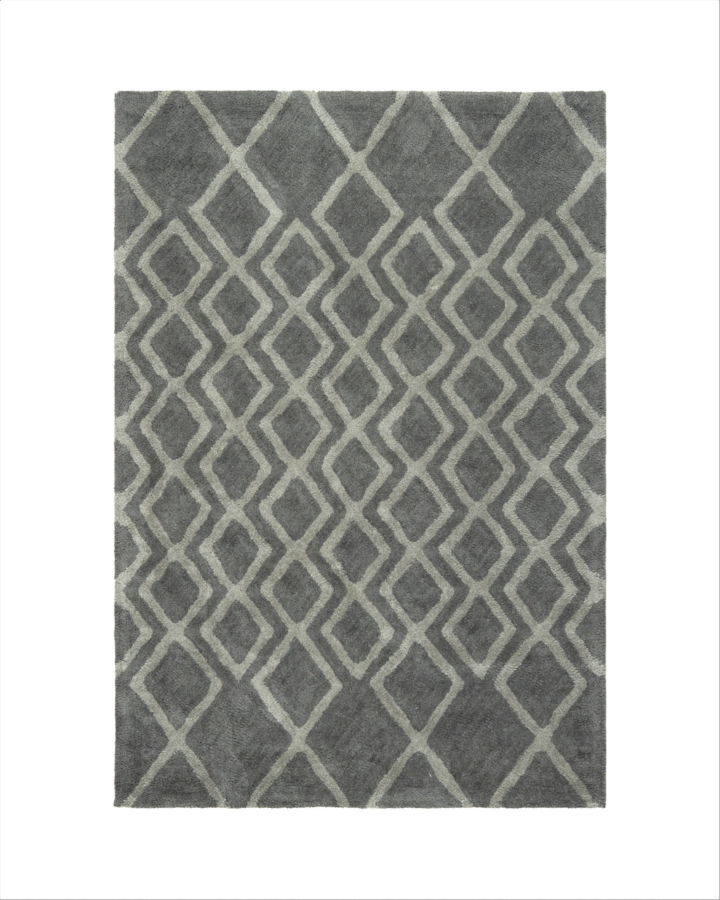 Amara Rug Quad Grey And Silver