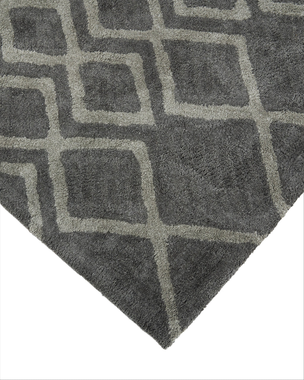 Amara Rug Quad Grey And Silver