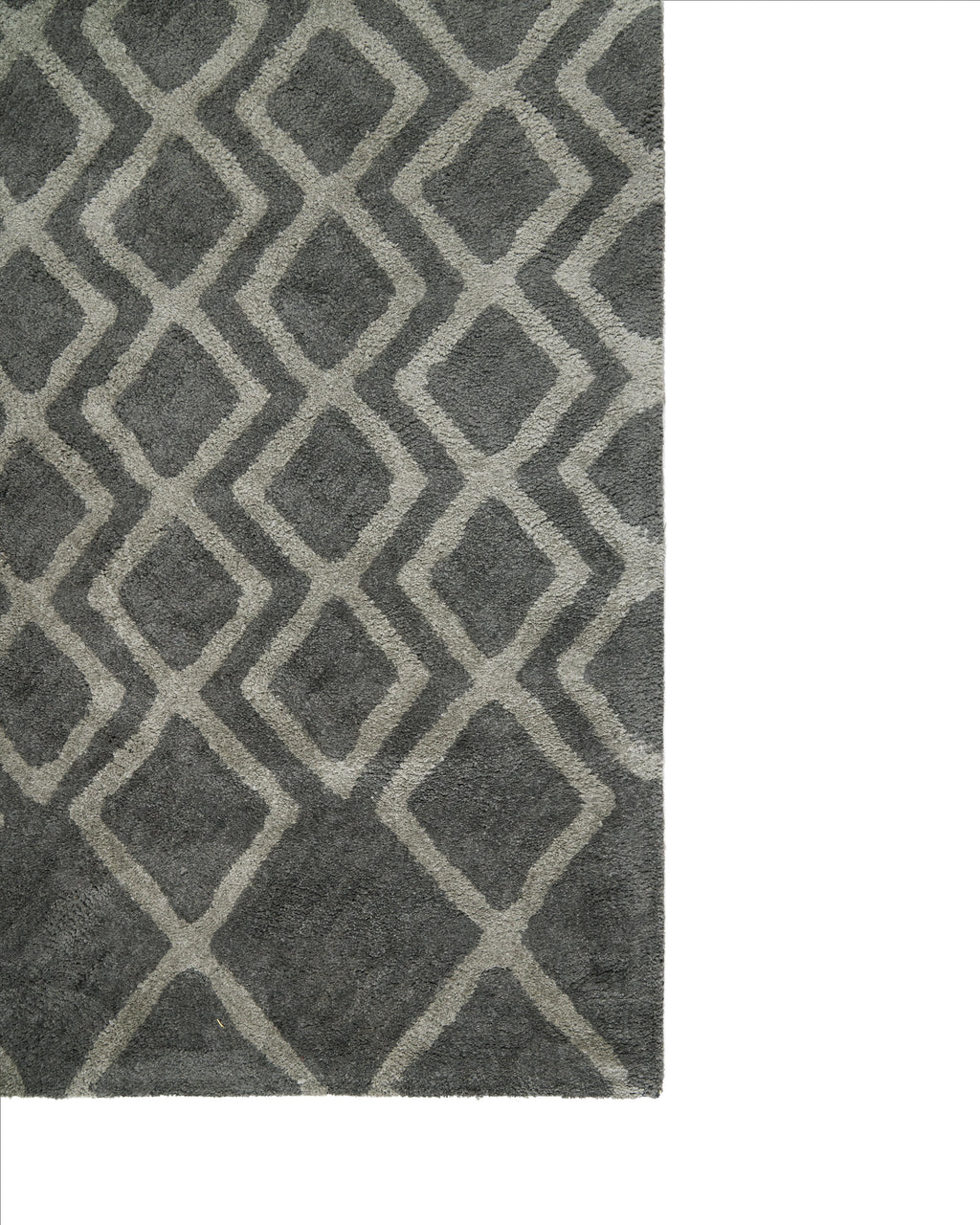 Amara Rug Quad Grey And Silver