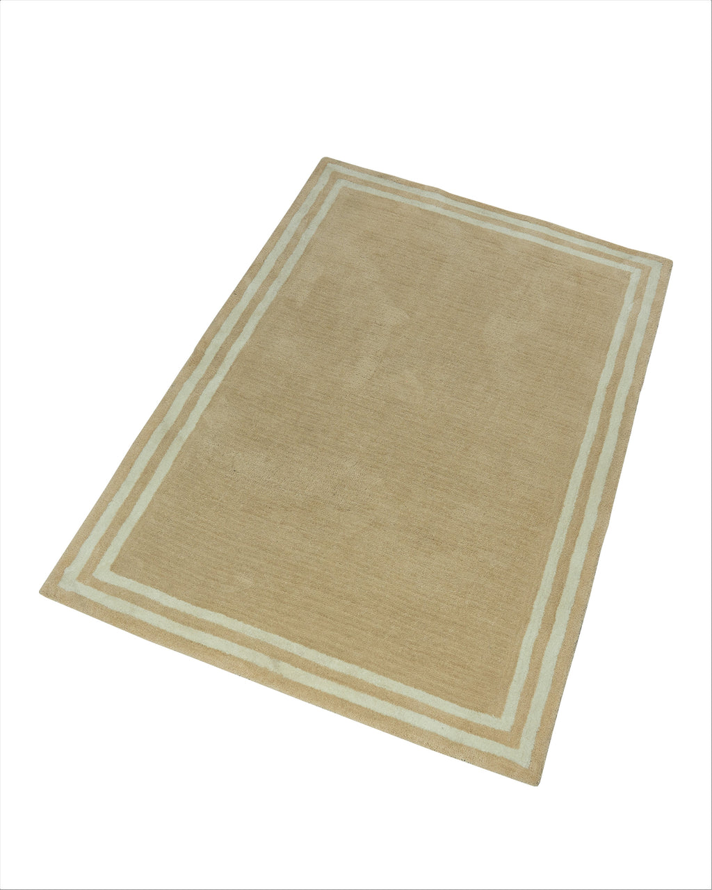 Amara Rug Dual Bound Beige And Ivory