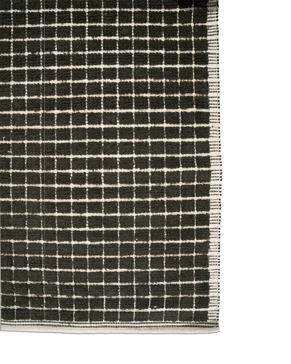 Burj Wool Handwoven Carbon Rug