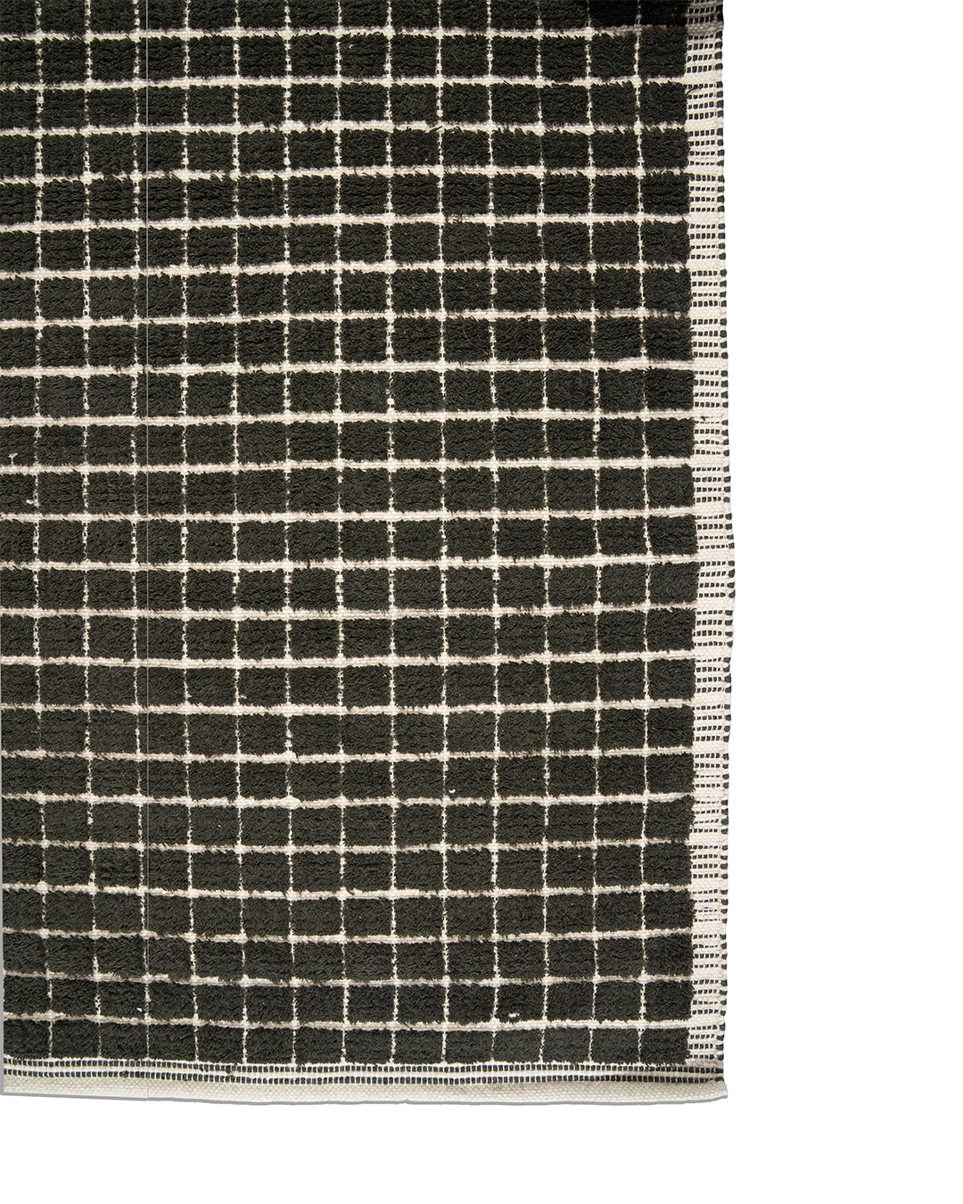 Burj Wool Handwoven Carbon Rug