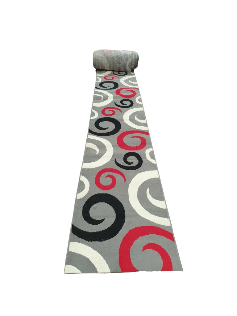 Pronto Swirls Multi Runner 80 cm Wide x Length Cut To Order