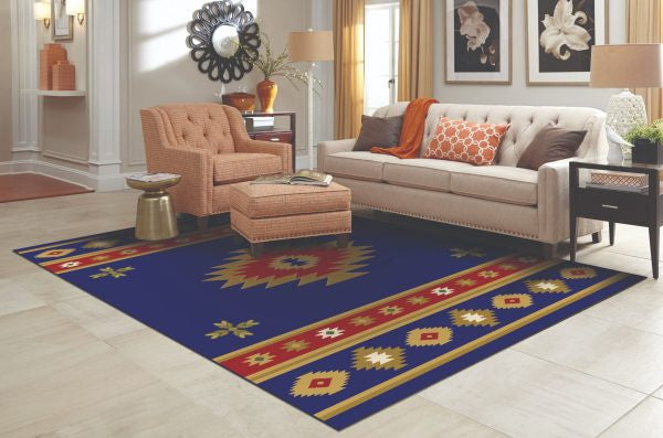 Hariri Rug Meena Blue