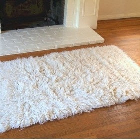 Natural Nz Wool Orignal Flokati Rug